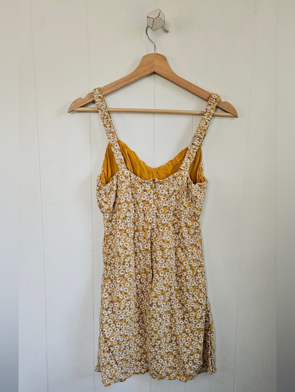 Aeropostale Golden Floral Sun Dress View 2